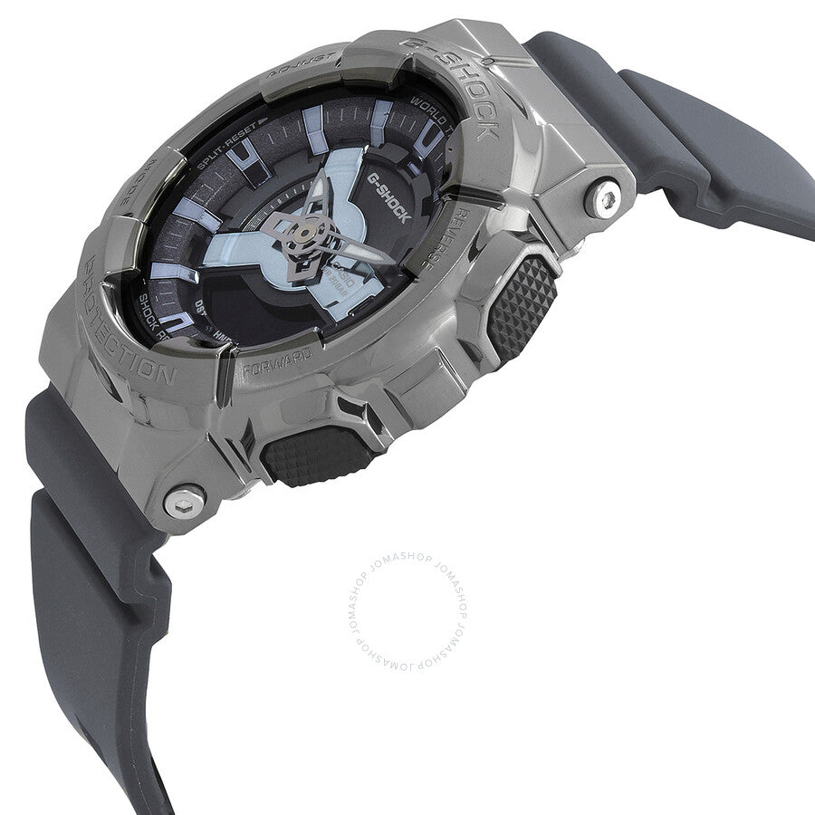 Casio G-Shock Alarm World Time Quartz Analog-Digital Grey Dial Ladies Watch GMS110B-8A - Dawson Watches #2