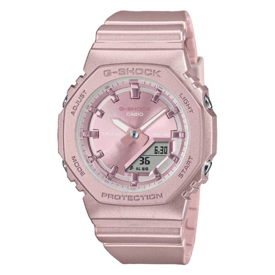 Casio G-Shock Alarm World Time Quartz Analog-Digital Ladies Watch GMA-P2100ST-4ADR - Dawson Watches