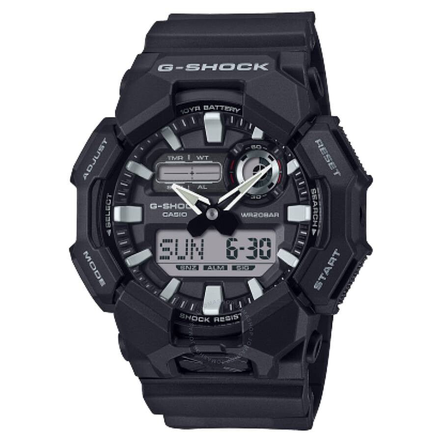 Casio G-Shock Alarm World Time Quartz Analog-Digital Watch GA-010-1ADR - Dawson Watches