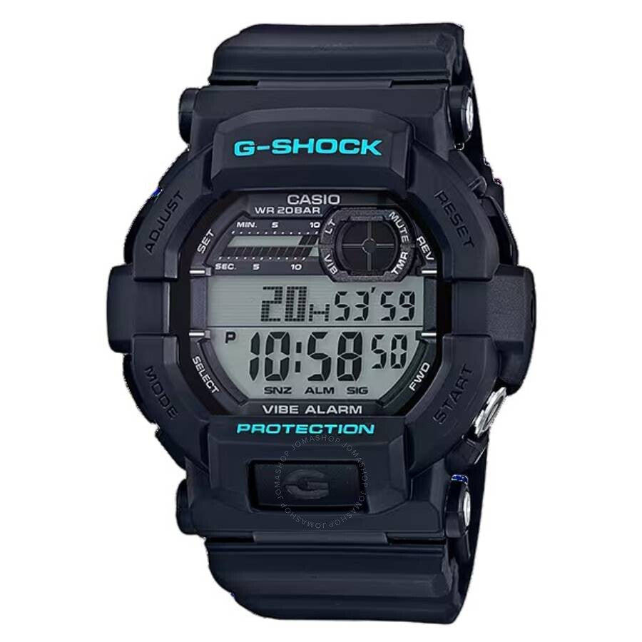 Casio G-Shock Alarm World Time Quartz Digital Men's Watch GD-350-1C - Dawson Watches