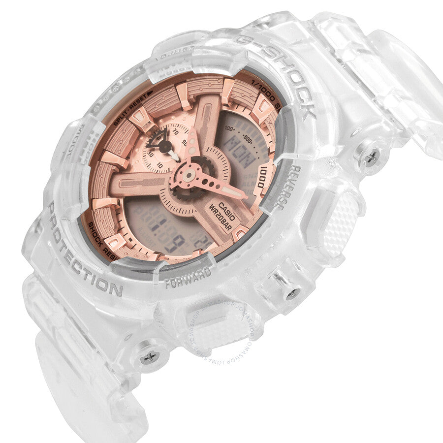 Casio G-Shock Perpetual Alarm World Time Quartz Analog-Digital Ladies Watch GMA-S110SR-7A - Dawson Watches #2