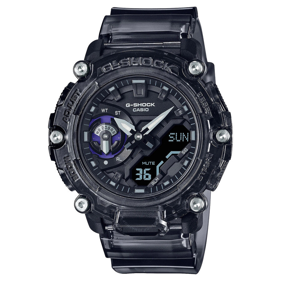 Casio G-Shock Quartz Analog-Digital Black Dial Men's Watch GA-2200SKL-8ADR - Dawson Watches