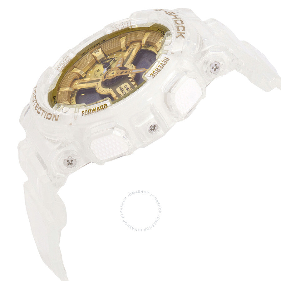 Casio G-SHOCK Quartz Analog-Digital Gold Dial Ladies Watch GMA-S110SG-7A - Dawson Watches #2