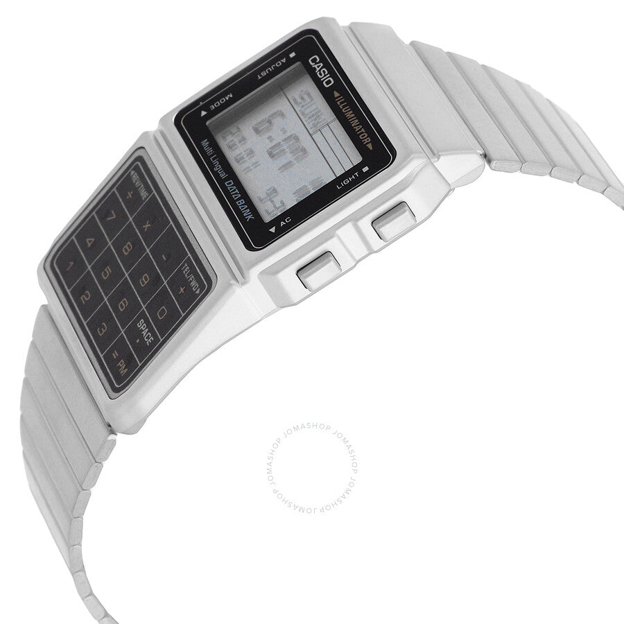 Casio Quartz Digital Databank Calculator Watch DBC-611-1 - Dawson Watches #2
