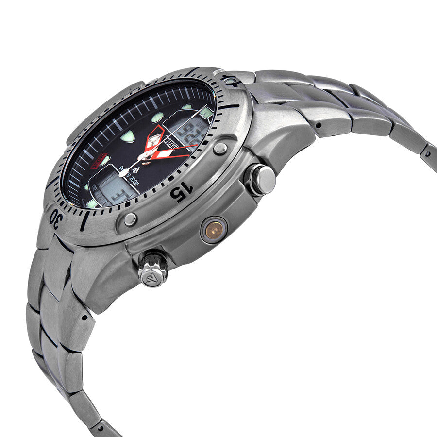 Citizen Aqualand Diver Depth Meter Promaster Black Dial Men's  Watch JP1060-52E - Dawson Watches #2
