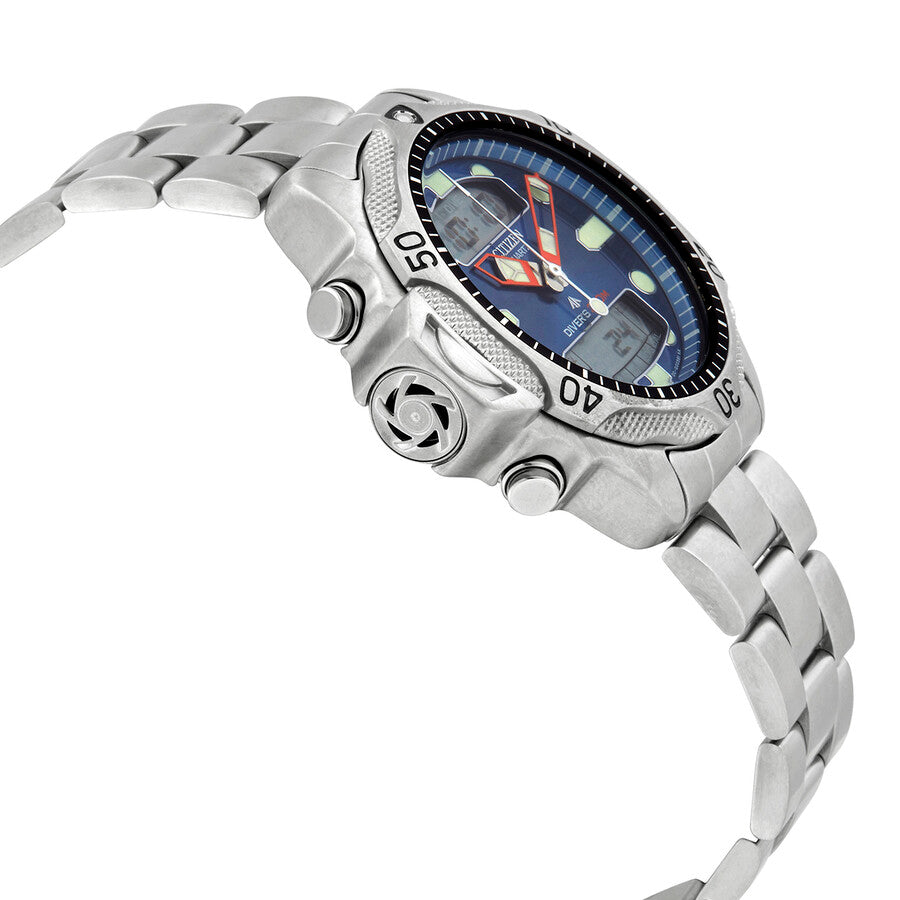Citizen Aqualand Diver Depth Meter Promaster Blue Dial Men's Watch JP1010-51L - Dawson Watches #2