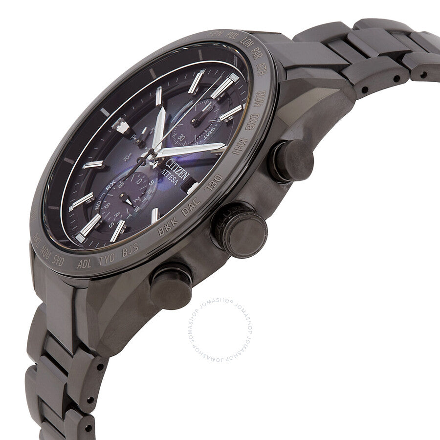 Citizen Attesa Perpetual Alarm World Time Chronograph Men's Watch AT8286-65E - Dawson Watches #2