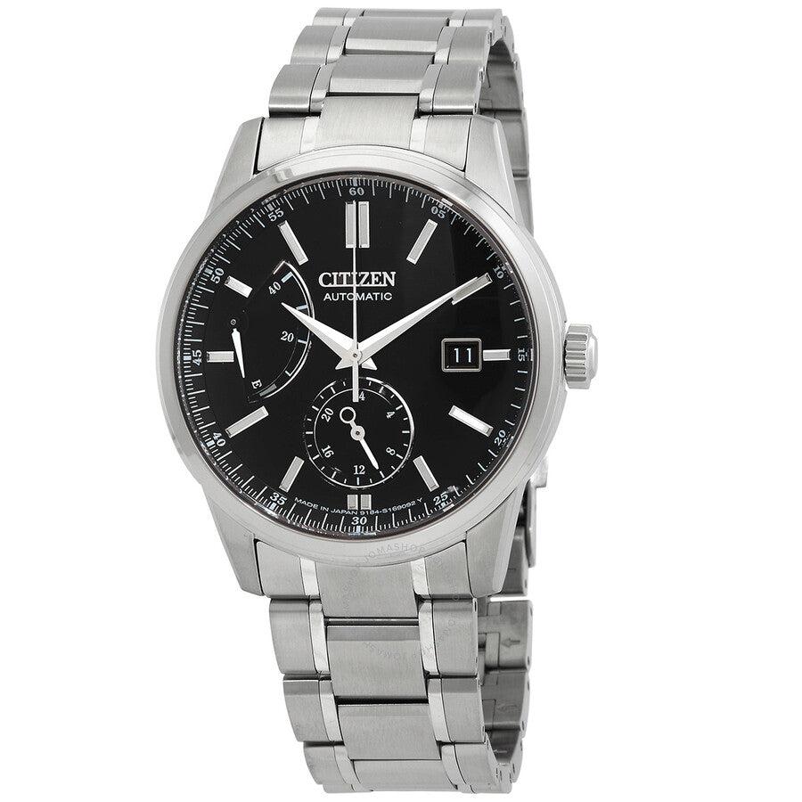Citizen Automatic Black Dial Men's Watch NB3001-53E - Dawson Watches