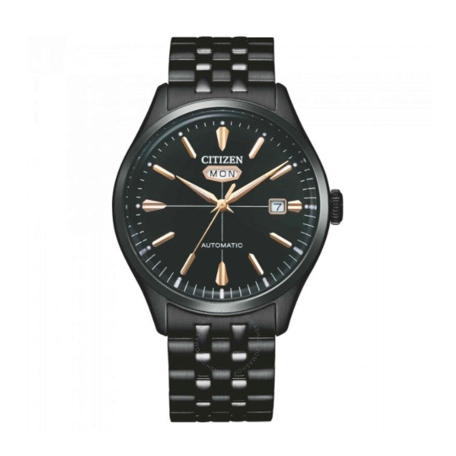 Citizen Automatic Black Dial Men's Watch NH8395-77E - Dawson Watches