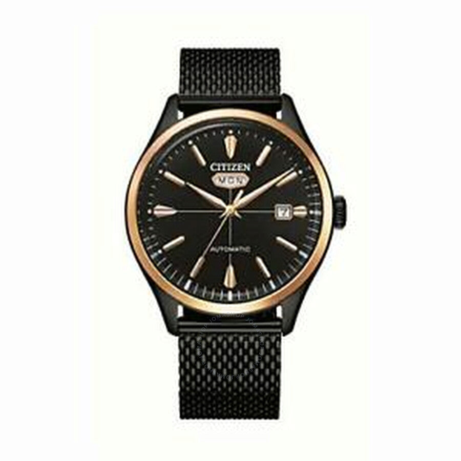 Citizen Automatic Black Dial Men's Watch NH8396-82E - Dawson Watches