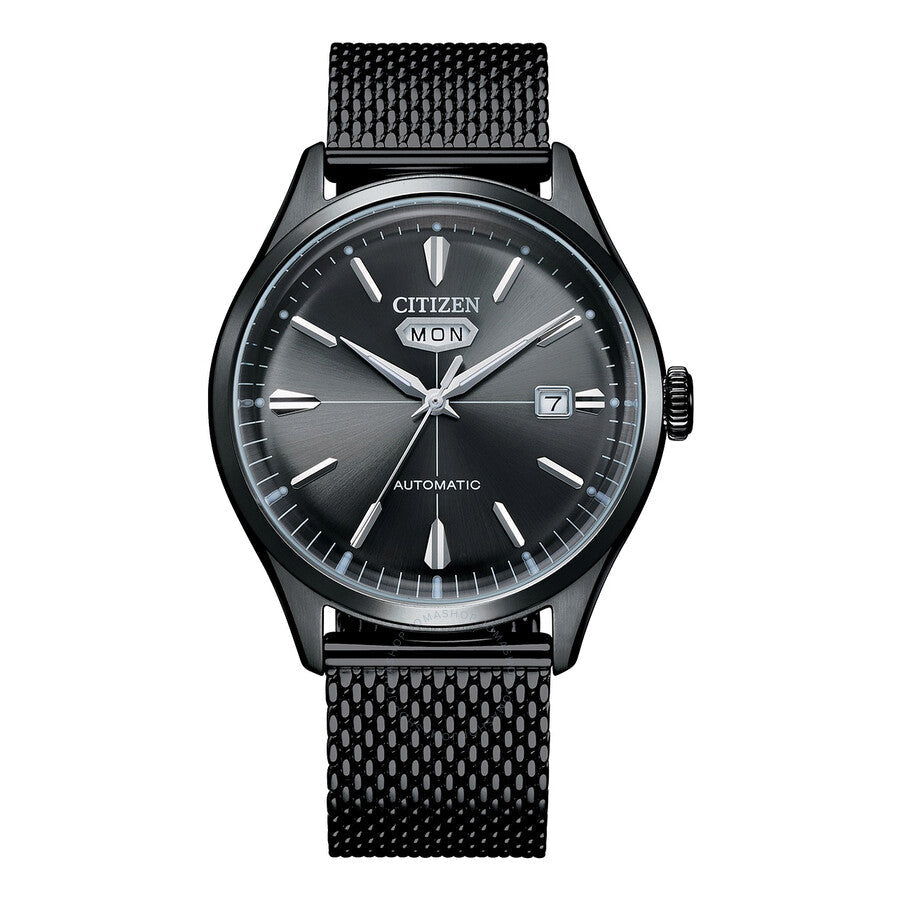 Citizen Automatic Black Dial Men's Watch NH8397-80H - Dawson Watches