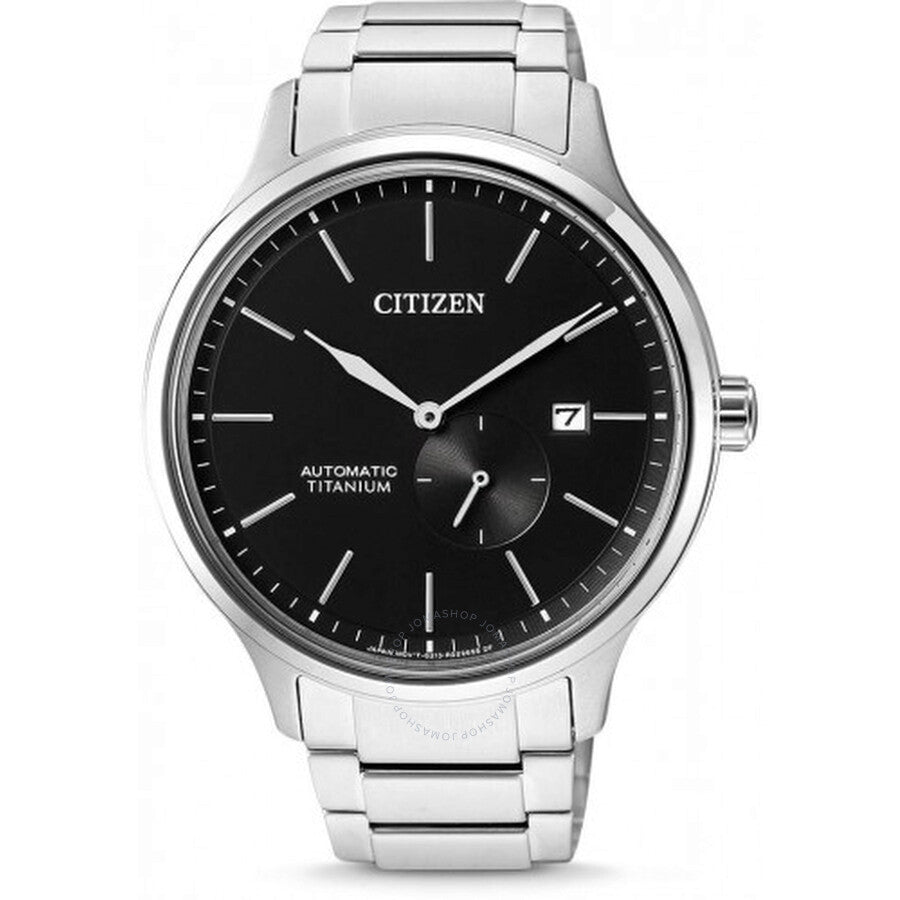 Citizen Automatic Black Dial Titanium Men's Watch NJ0090-81E - Dawson Watches