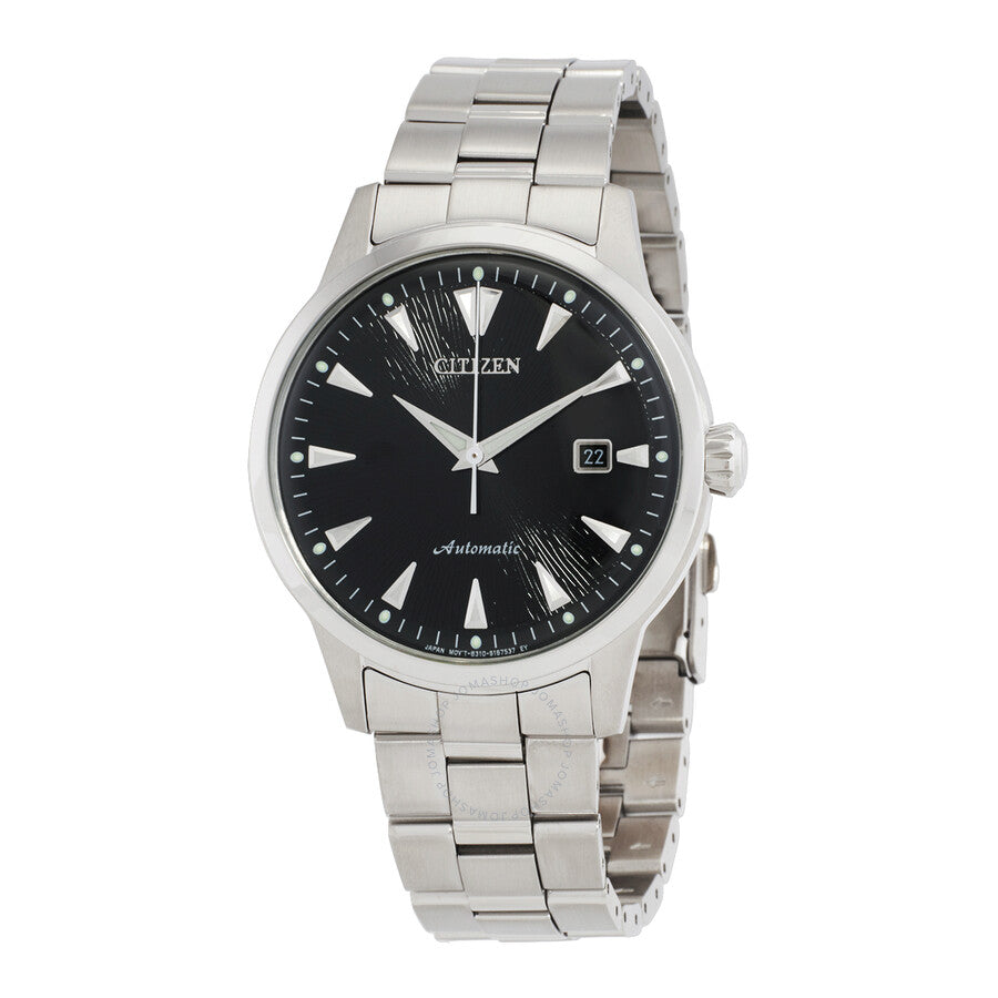 Citizen Automatic Black Dial Men's Watch NK0001-84E - Dawson Watches