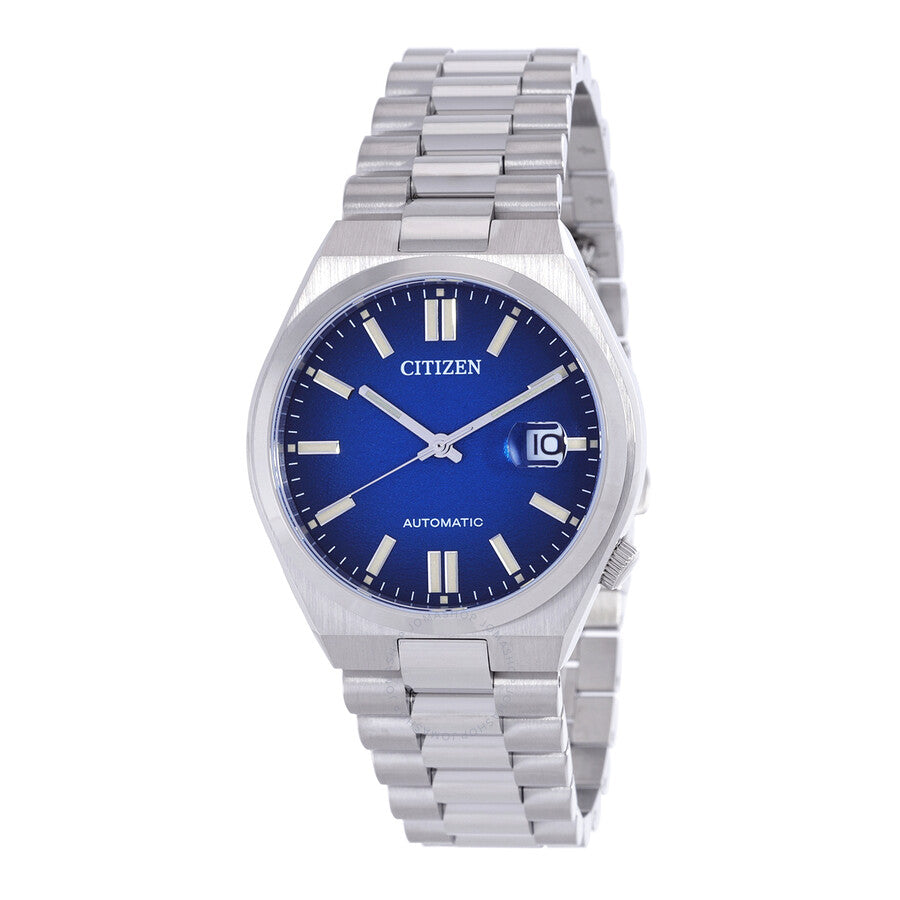 Tsuyosa Automatic Blue Dial Men's Watch NJ0151-88L - Dawson Watches