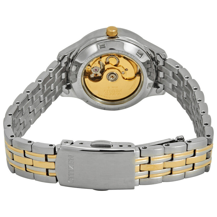 Citizen Automatic Cream Dial Ladies Watch PD7134-51A - Dawson Watches #3
