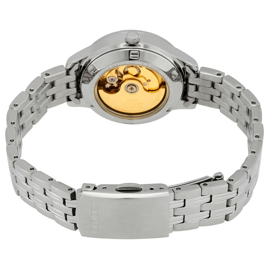 Citizen Automatic Day-Date Black Dial Stainless Steel Ladies Watch PD7130-51E - Dawson Watches #3