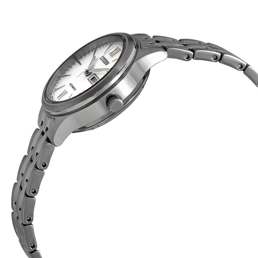 Citizen Automatic Day-Date Cream Dial Stainless Steel Ladies Watch PD7130-51A - Dawson Watches #2