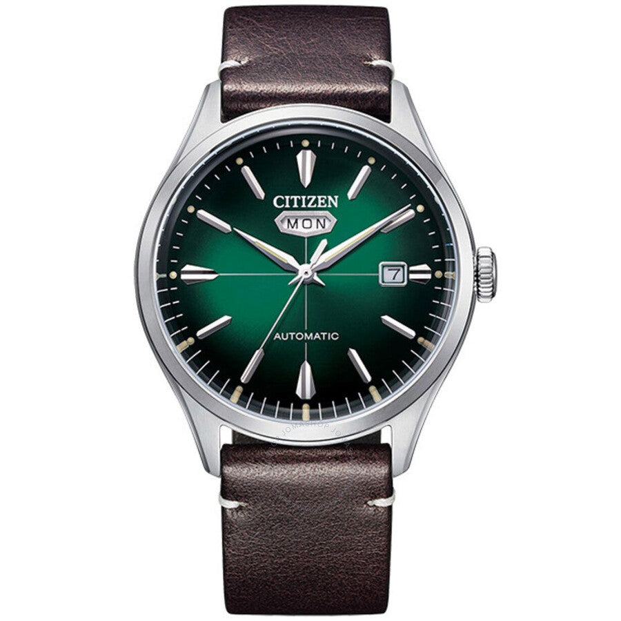 Citizen Automatic Green Dial Watch NH8390-03X - Dawson Watches