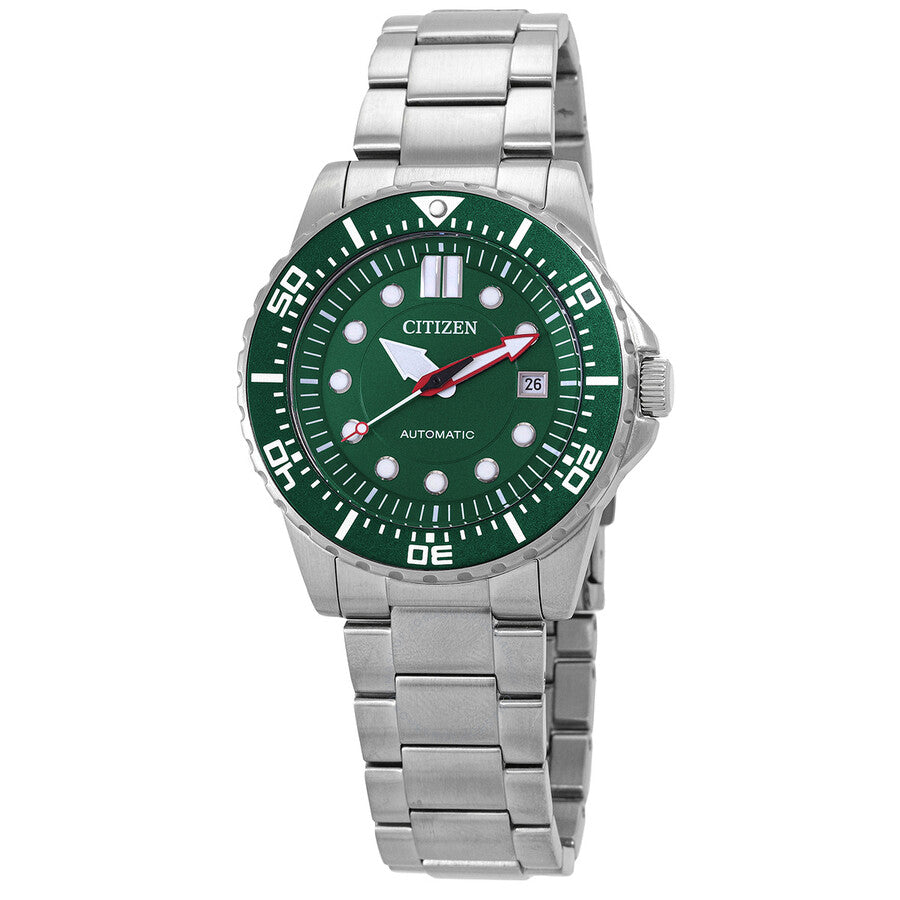 Citizen Automatic Green Dial Watch NJ0129-87X - Dawson Watches