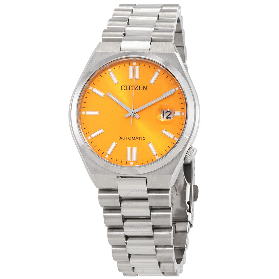 Tsuyosa Automatic Yellow Dial Men's Watch NJ0150-81Z - Dawson Watches