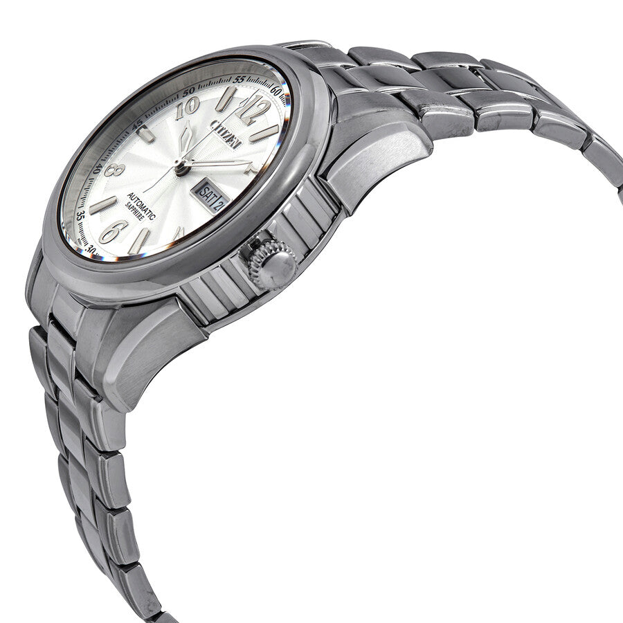 Citizen Automatic Silver Dial Stainless Steel Men's Watch NH8315-50A - Dawson Watches #2