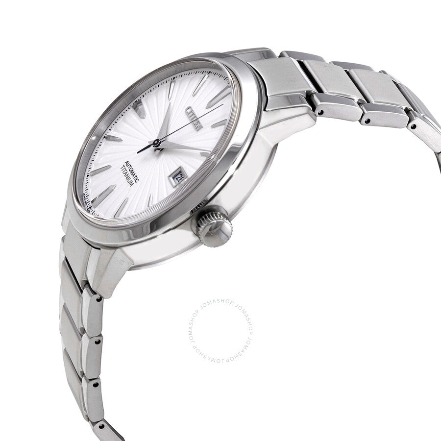 Citizen Automatic Silver Dial Titanium Men's Watch NJ2180-89A - Dawson Watches #2