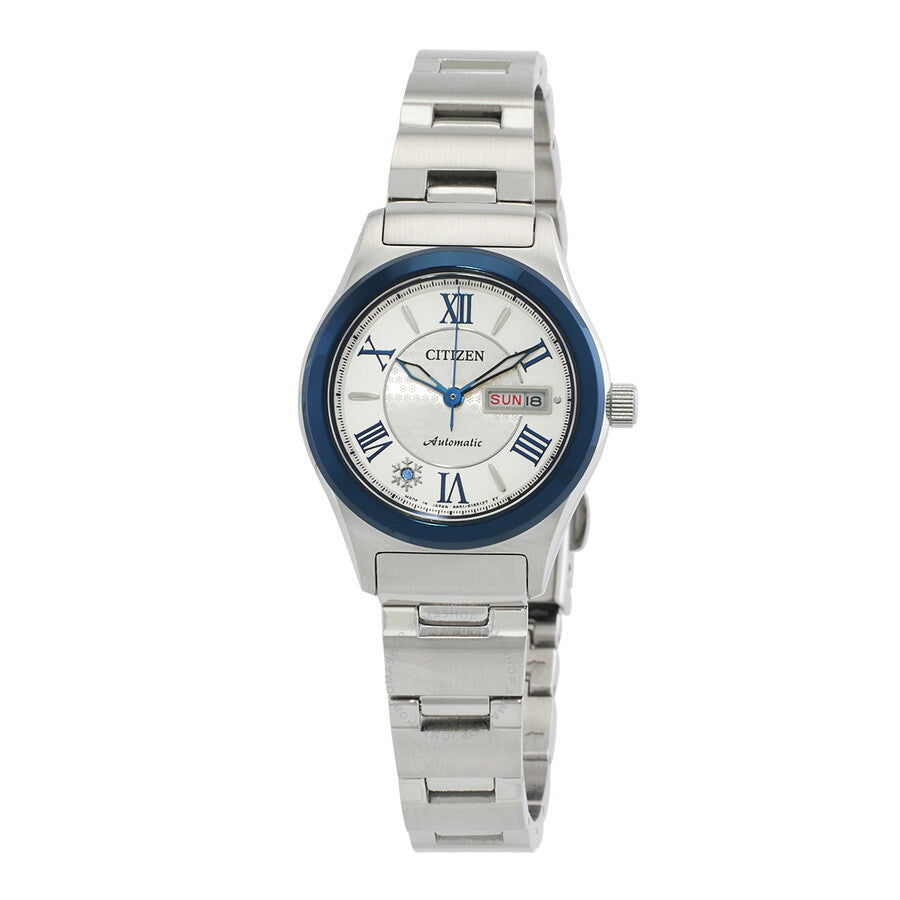 Citizen Automatic White Dial Ladies Watch PD7165-65A - Dawson Watches