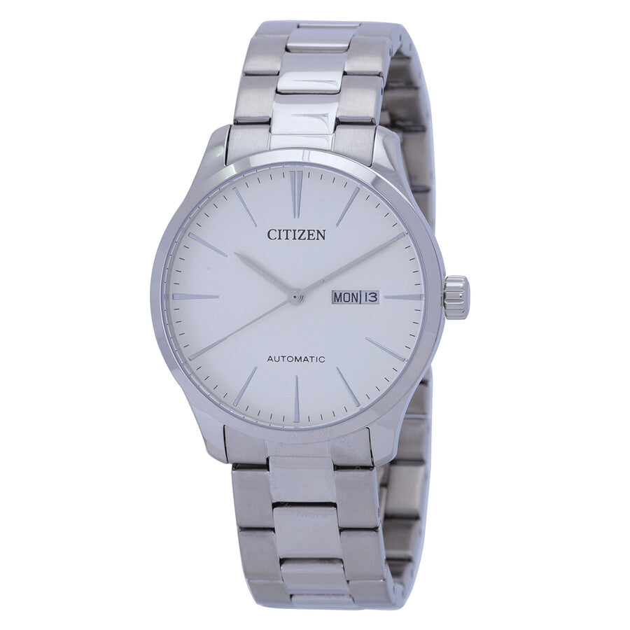 Citizen Automatic White Dial Men's Silver-toned Watch NH8350-83A - Dawson Watches