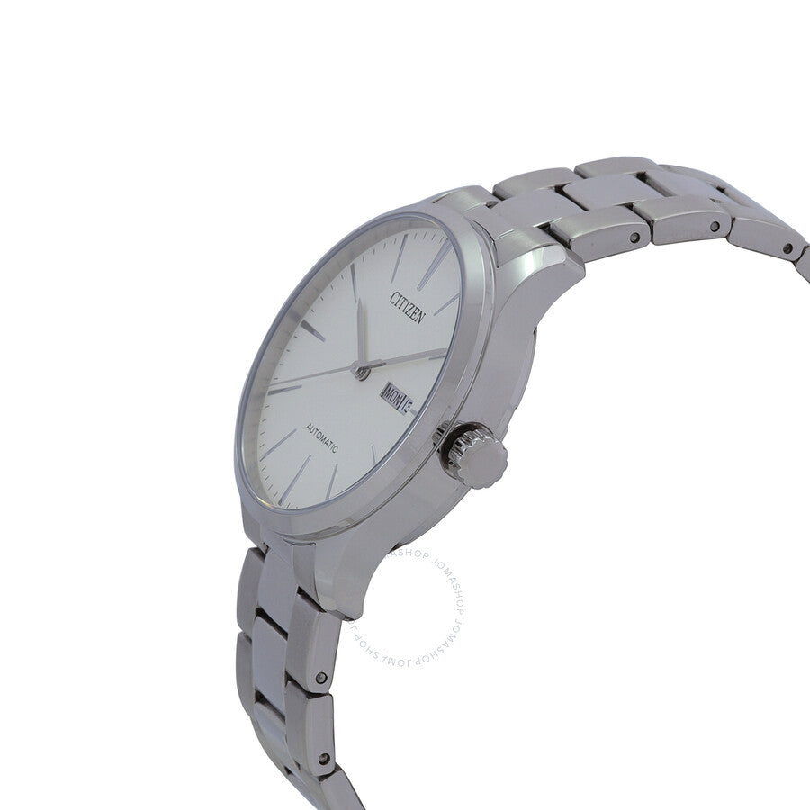 Citizen Automatic White Dial Men's Silver-toned Watch NH8350-83A - Dawson Watches #2