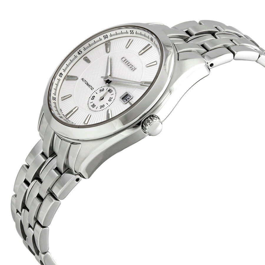 Citizen Automatic White Dial Stainless Steel Men's Watch NJ0030-58A - Dawson Watches #2