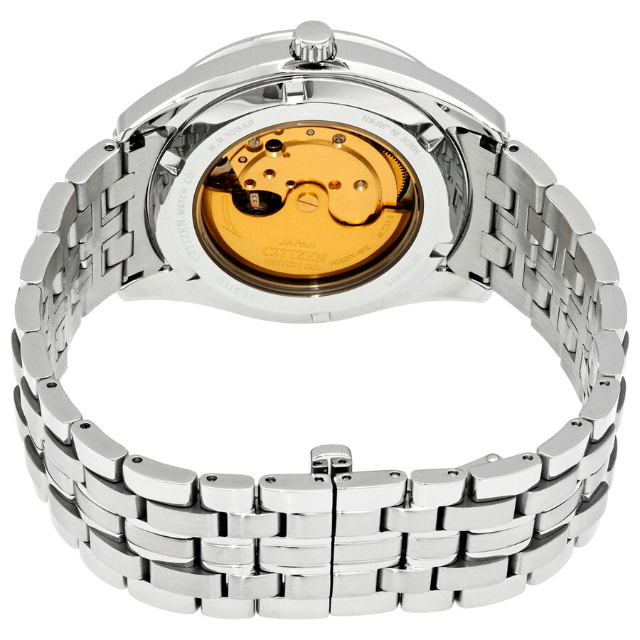 Citizen Automatic White Dial Stainless Steel Men's Watch NJ0030-58A - Dawson Watches #3