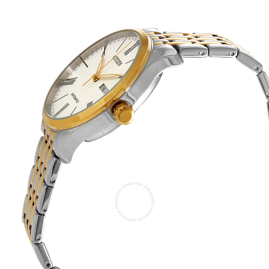Citizen Automatic White Dial Two-tone Men's Watch NH8354-58A - Dawson Watches #2