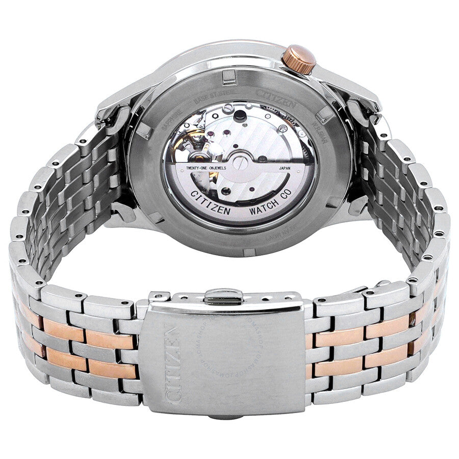 Citizen Automatic White Dial Two-Tone Men's Watch NH9136-88A - Dawson Watches #3