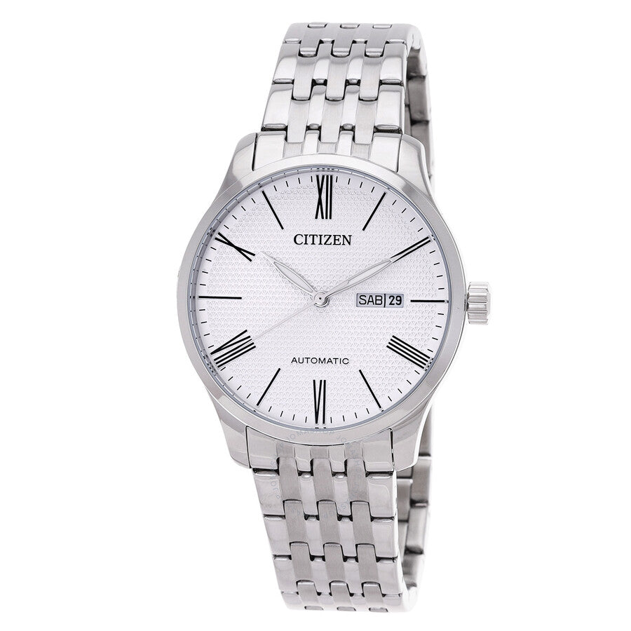 Citizen Automatic White Dial Watch NH8350-59A - Dawson Watches