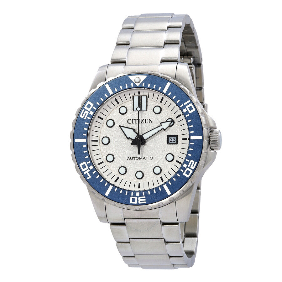 Citizen Automatic White Dial Watch NJ0171-81A - Dawson Watches
