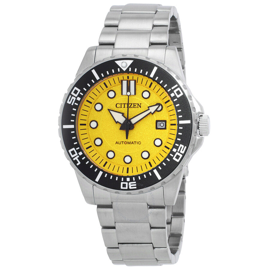 Citizen Automatic Yellow Dial Men's Watch NJ0170-83Z - Dawson Watches