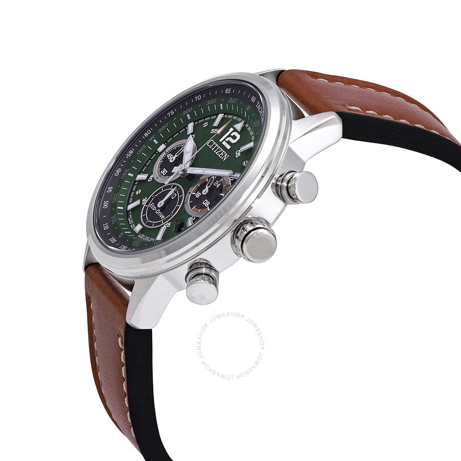 Citizen Avion Chronograph Green Dial Men's Watch CA4477-08X - Dawson Watches #2