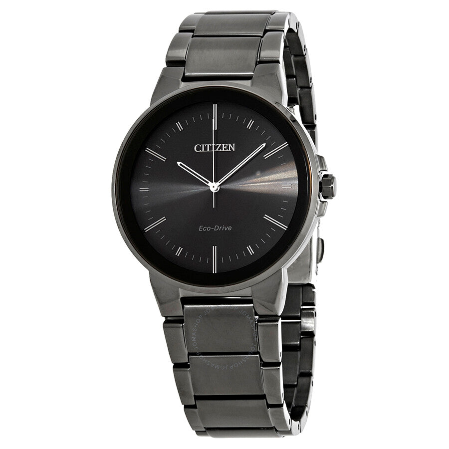 Citizen Axiom Black Dial Men's Watch BJ6517-52E - Dawson Watches