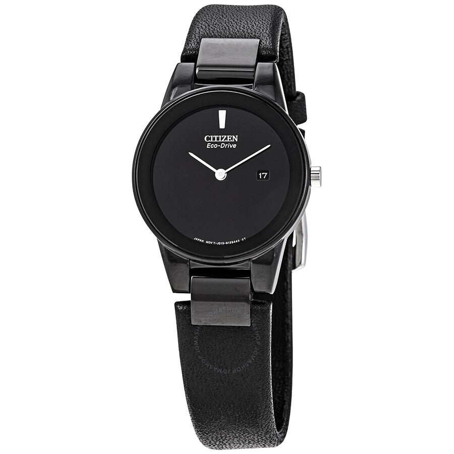 Citizen Axiom Black Dial Quartz Ladies Watch GA1055-06E - Dawson Watches