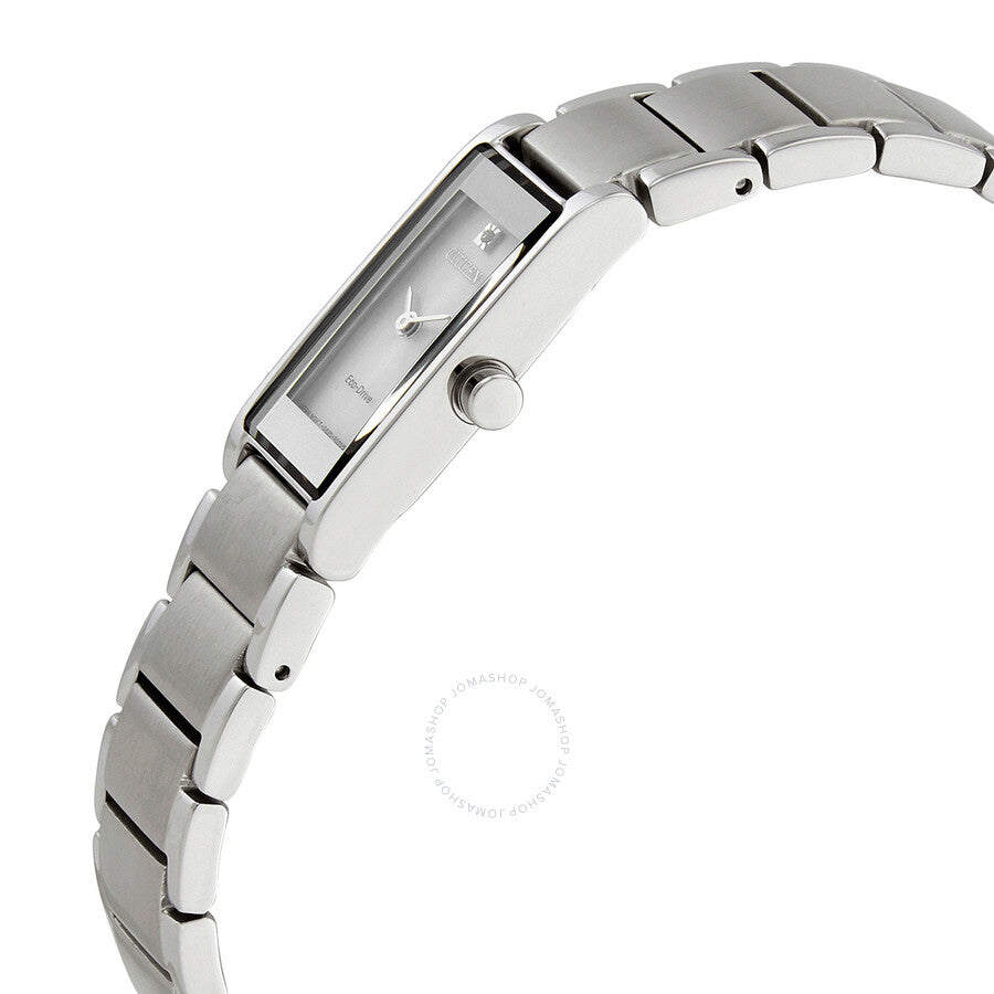 Citizen Axiom Diamond Silver Dial Ladies Watch EG7050-54A - Dawson Watches #2