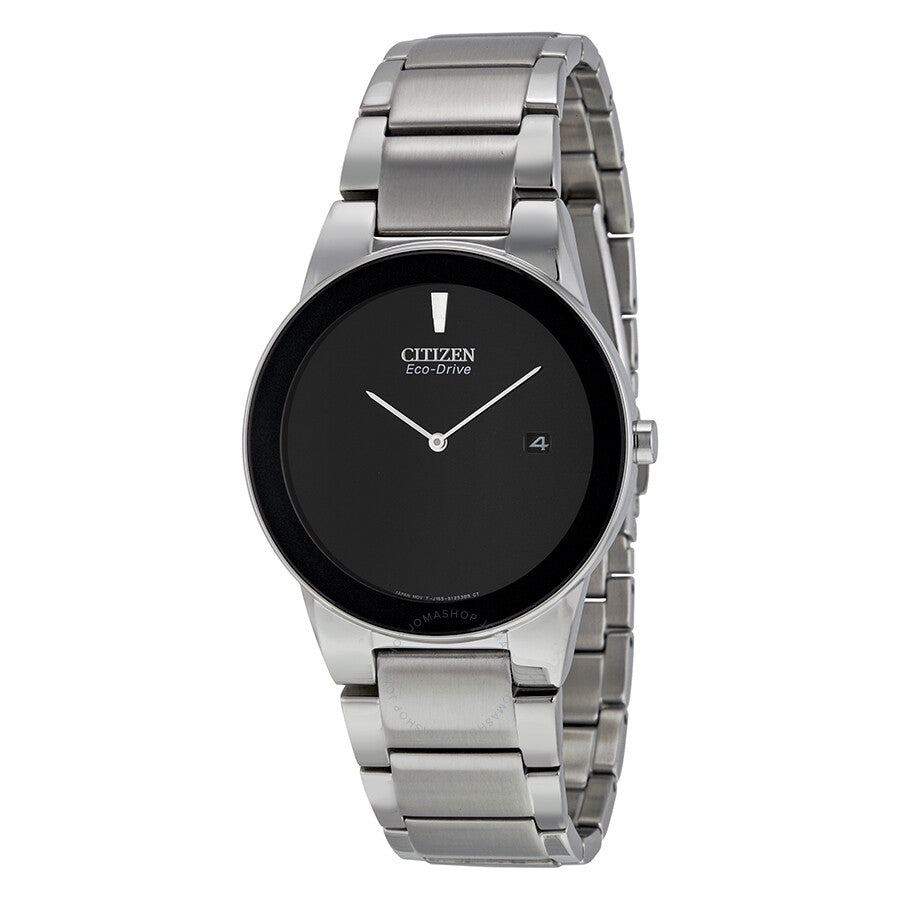 Citizen Axiom Eco-Drive Black Dial Men's Watch AU1060-51E - The Watches Men & Co