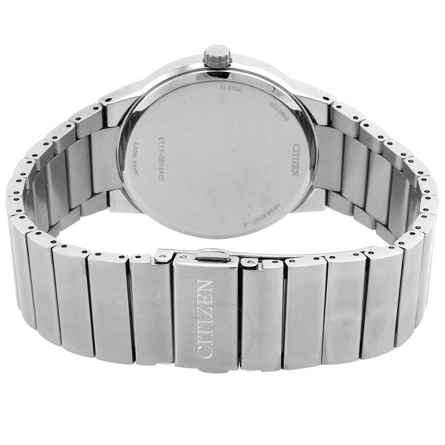 Citizen Axiom Eco-Drive Blue Dial Unisex Watch BM7580-51L - Dawson Watches #3