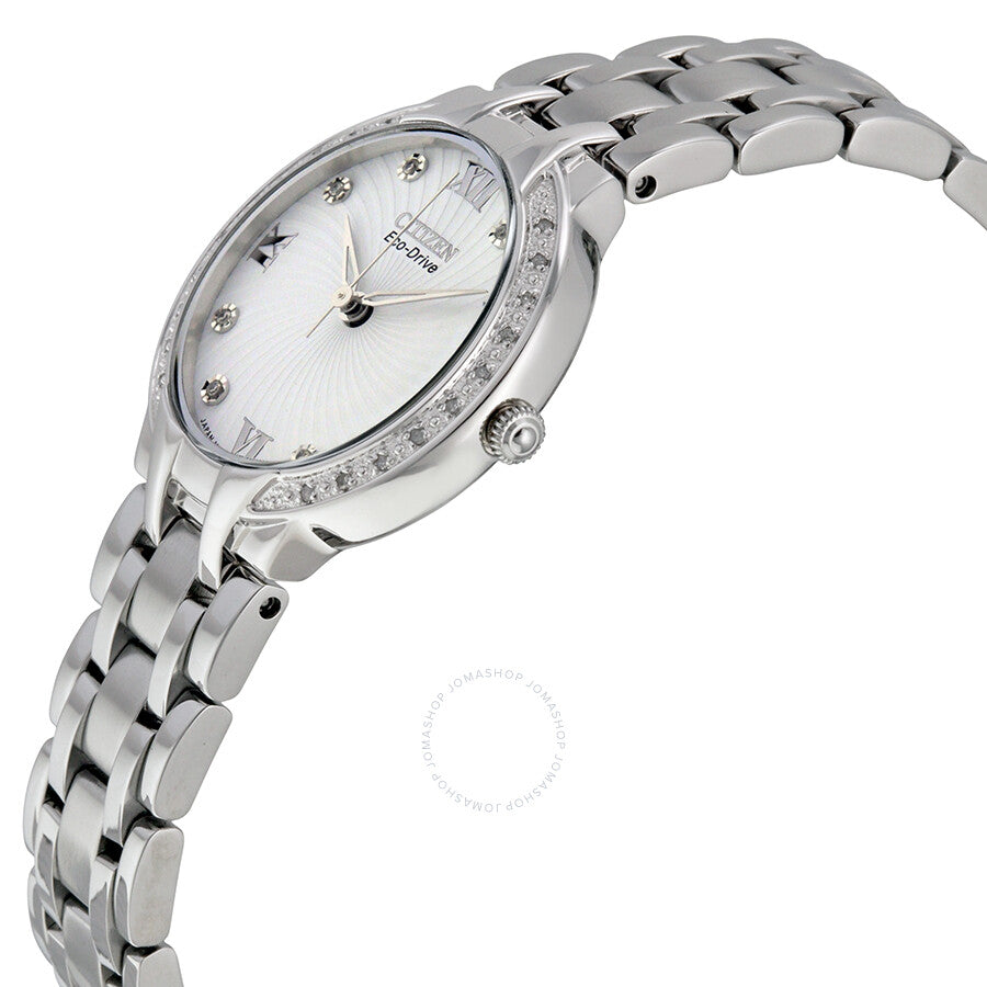 Citizen Bella Eco-Drive Diamond Dial Ladies Watch EM0120-58A - Dawson Watches #2