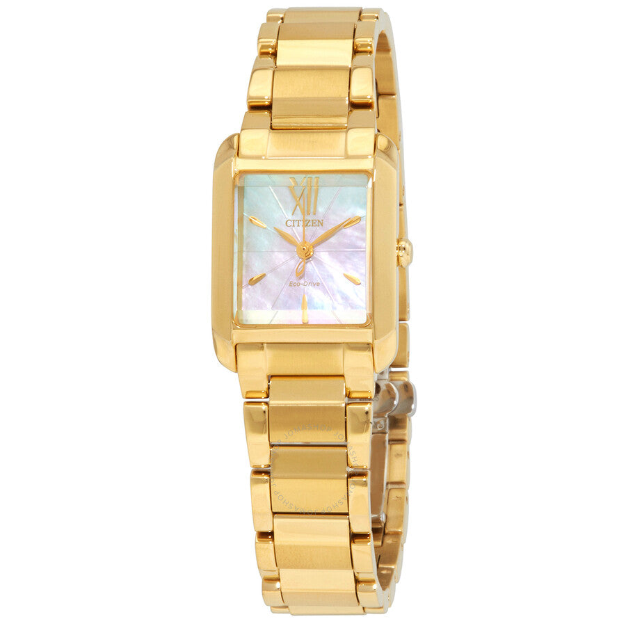 Citizen Bianca Mother of Pearl Dial Eco-Drive Ladies Watch EW5552-53D - Dawson Watches