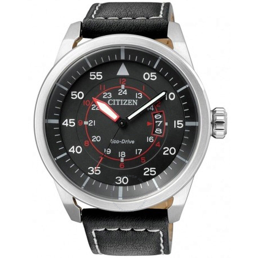 Citizen Black Dial Eco-Drive Men's Watch AW1360-04E - Dawson Watches