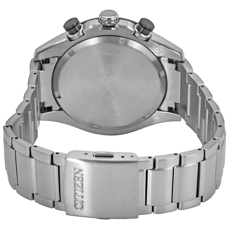 Citizen Black Dial Eco-Drive Super Titanium Chronograph Watch CA4241-55E - Dawson Watches #3