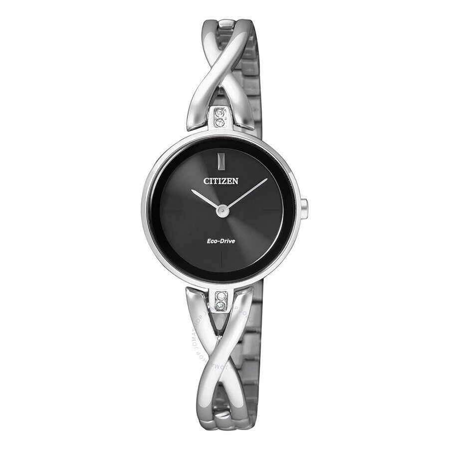Citizen Black Dial Ladies Watch EX1420-84E - Dawson Watches