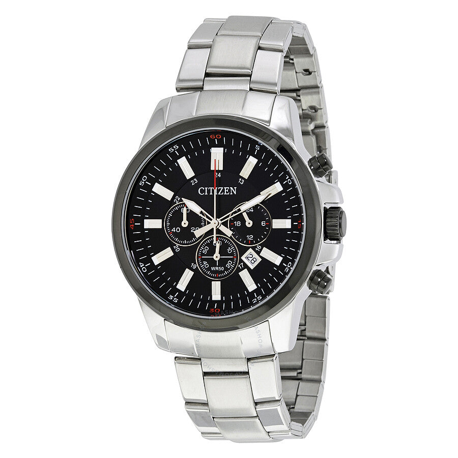 Citizen Chrongraph Black Dial Men's Watch AN8086-53E - Dawson Watches