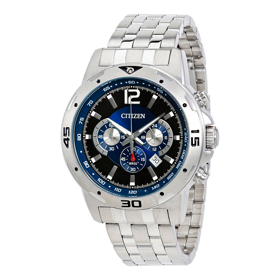 Citizen Black Dial Men's Chronograph Watch AN8100-54L - Dawson Watches