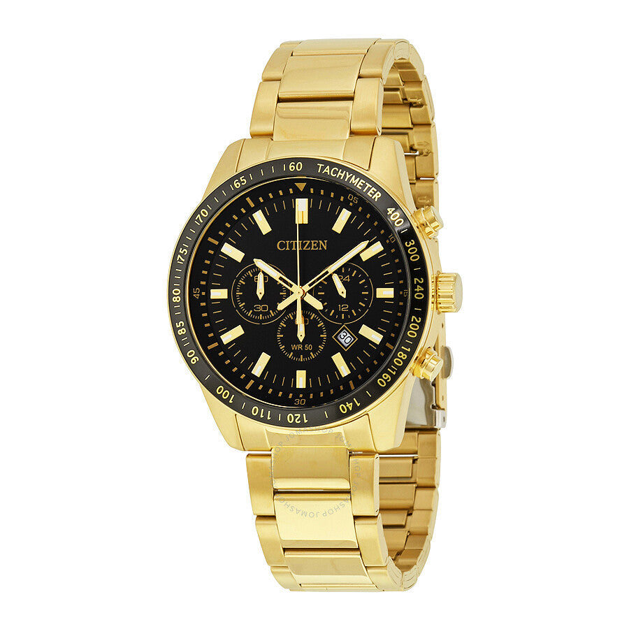 Citizen Chronograph Black Dial Men's Watch AN8073-55E - Dawson Watches